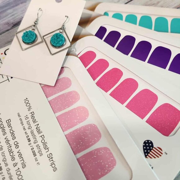 Retired Color Street Neon bundle - Picture 7 of 9